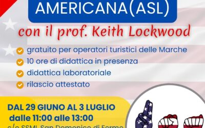 Introduzione alla Lingua dei Segni Americana – ASL